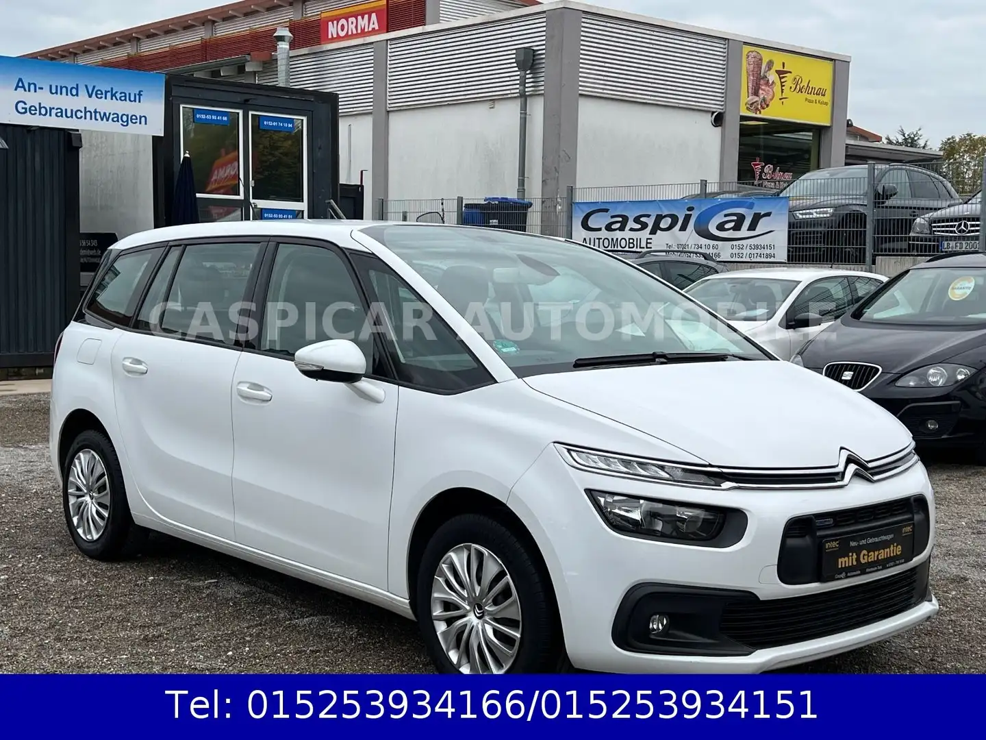 Citroen Grand C4 Picasso /Spacetourer Feel,SHZ,PDC,1.HAND Weiß - 1