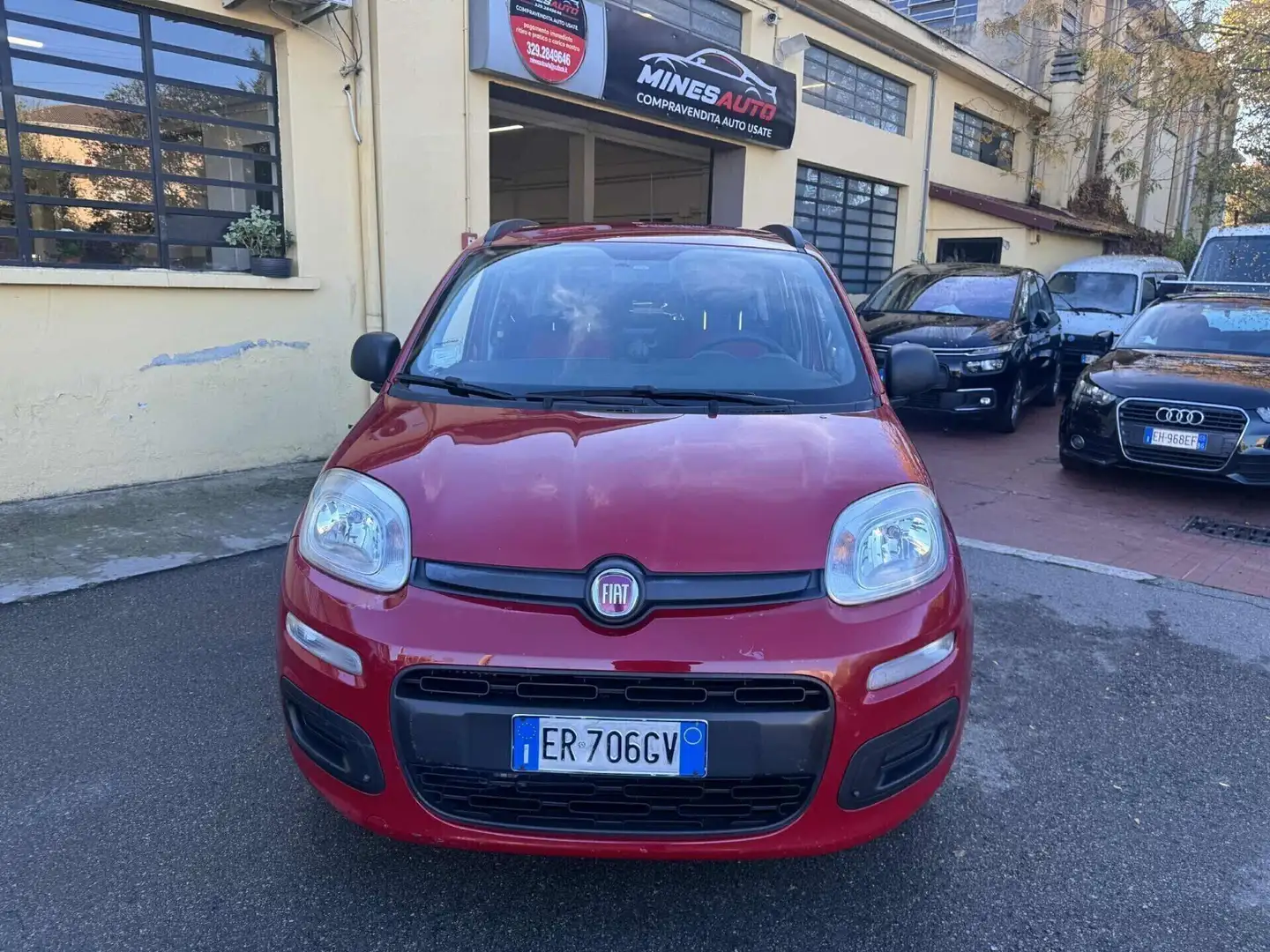 Fiat Panda Panda III 2012 0.9 t.air turbo Lounge 85cv Rosso - 2