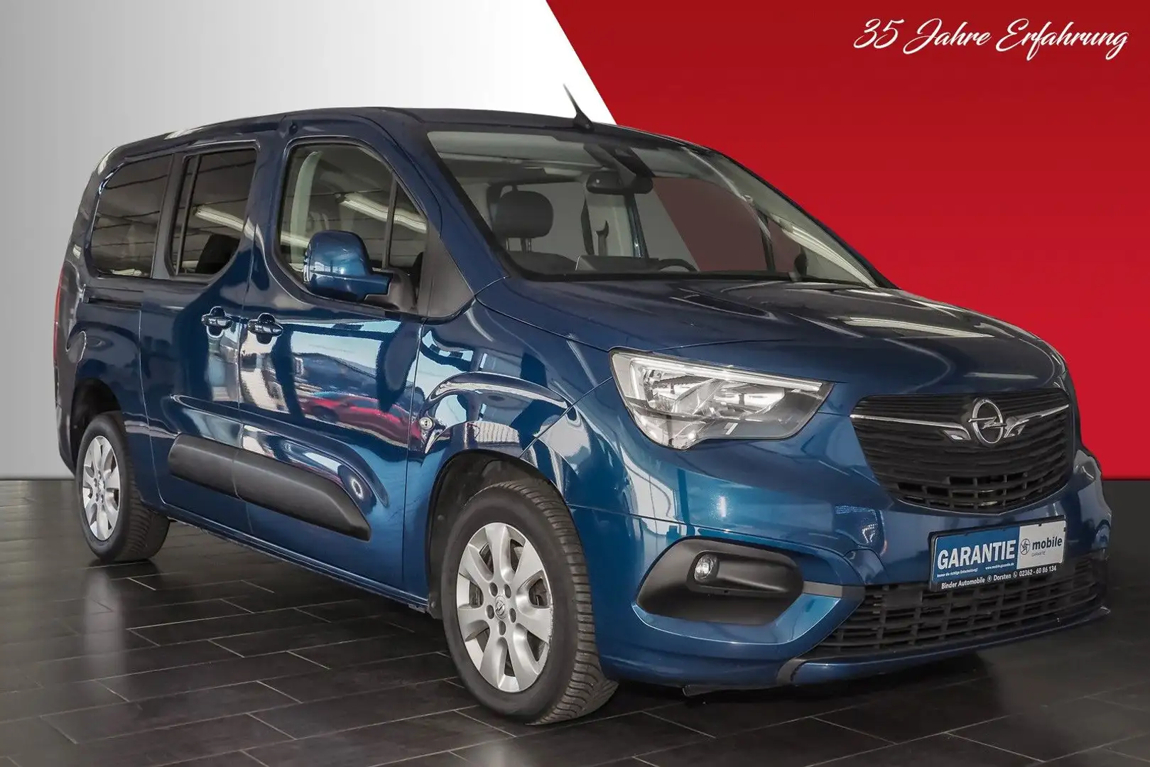 Opel Combo Life E Elegance*7 SITZE*VOLLE GARANTIE*TOP Blau - 2