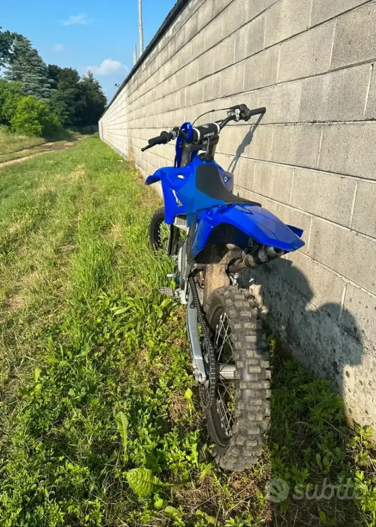 Yamaha YZ 125 Bleu - 2