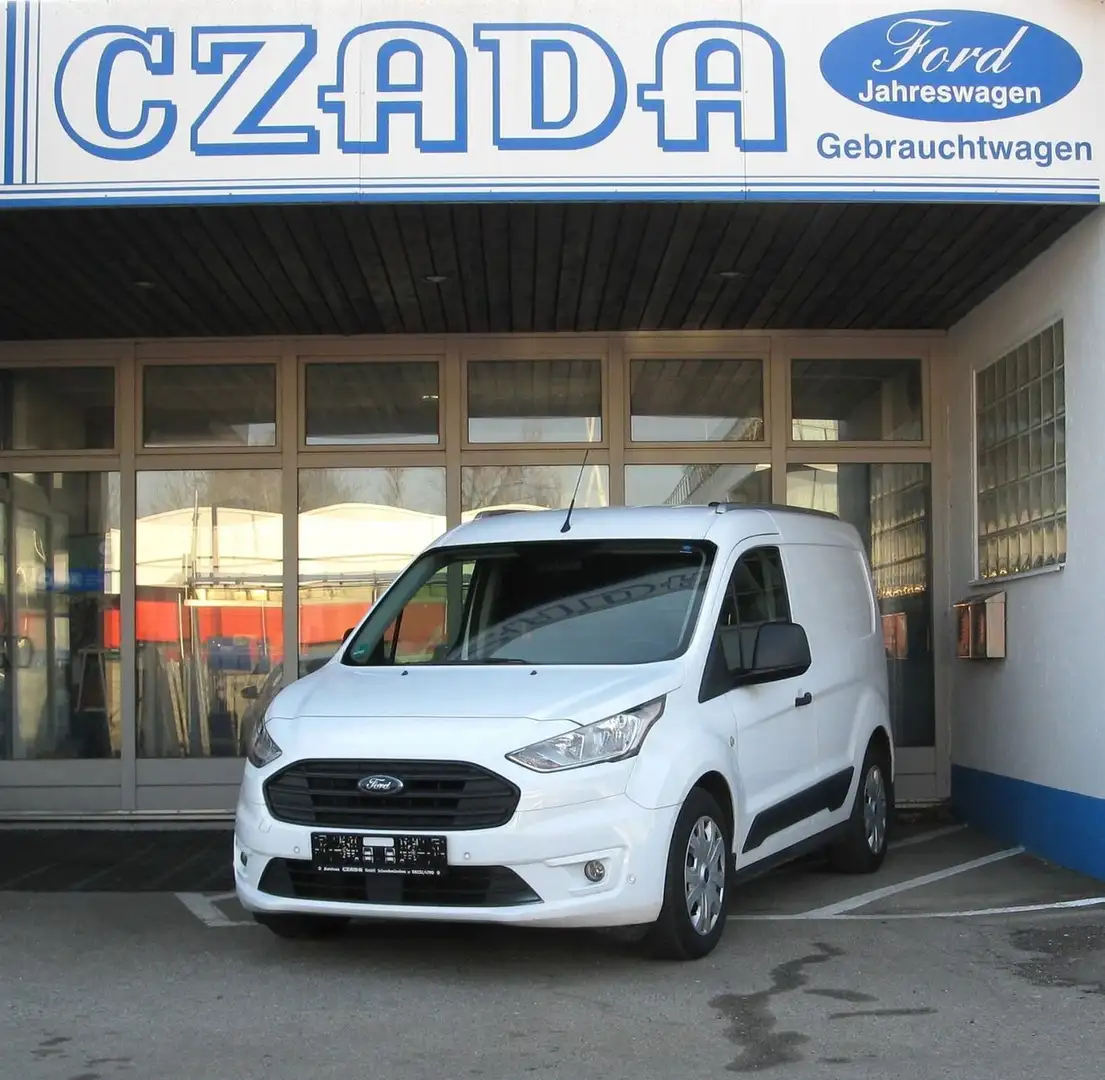 Ford Transit Connect Trend 1,5Ltr.*KLIMA*PDC*SITZH.* Blanc - 1