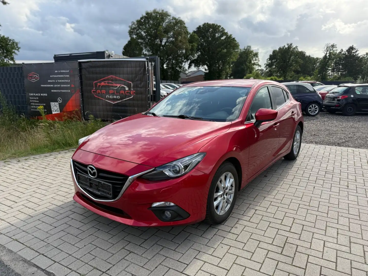 Mazda 3 Lim. Center-Line 1. HAND/TÜV NEU/AUTOMATIK Rosso - 1