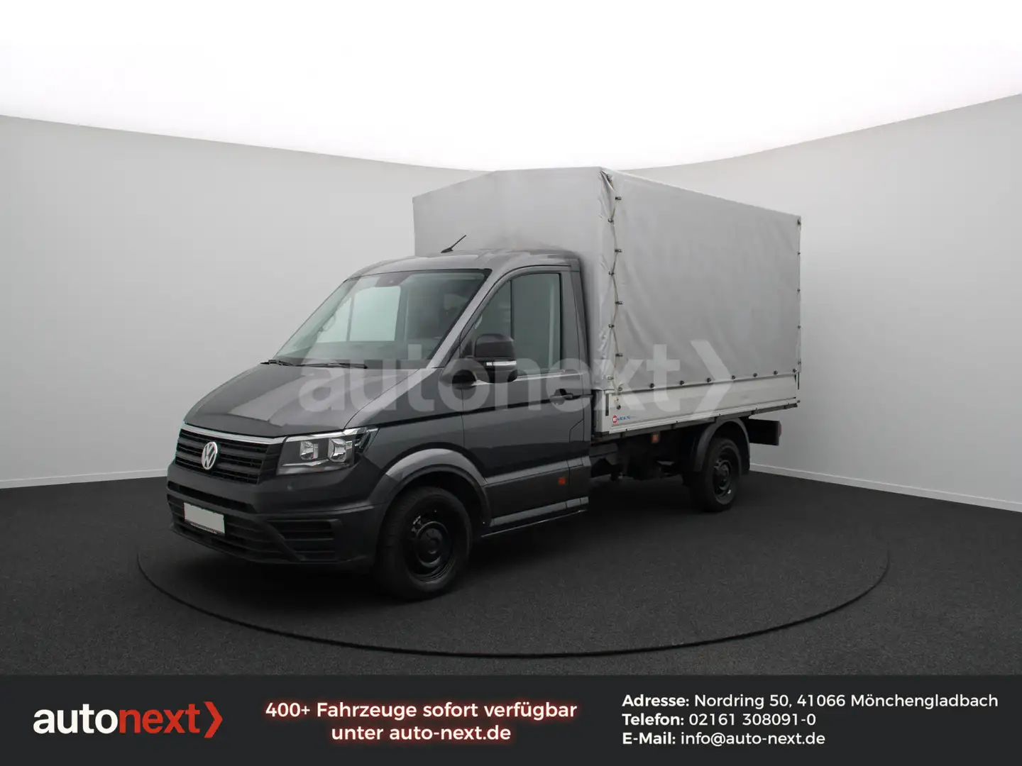 Volkswagen Crafter 35 *Pritsche+Plane* AHK3,5t+KLIMA (9753) Grau - 1