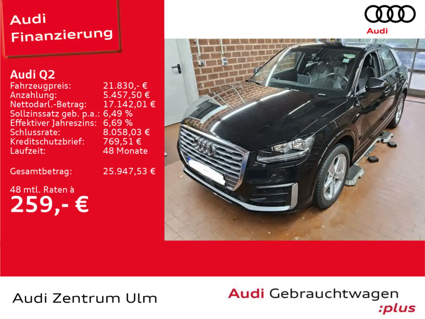 Audi Q2 35 TFSI S-Line 17 ACC AHK-VORB. NAVI PDC SHZ Schwarz - 1