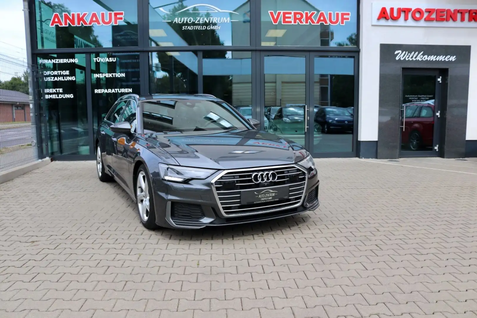 Audi A6 Avant 40 TDI S-Line 360° Alcantara AHK B&O Grau - 1