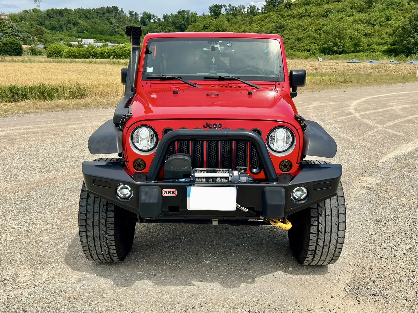 Jeep Wrangler Unlimited 3.6 Automatik Sahara Pentastar prepared Rouge - 2