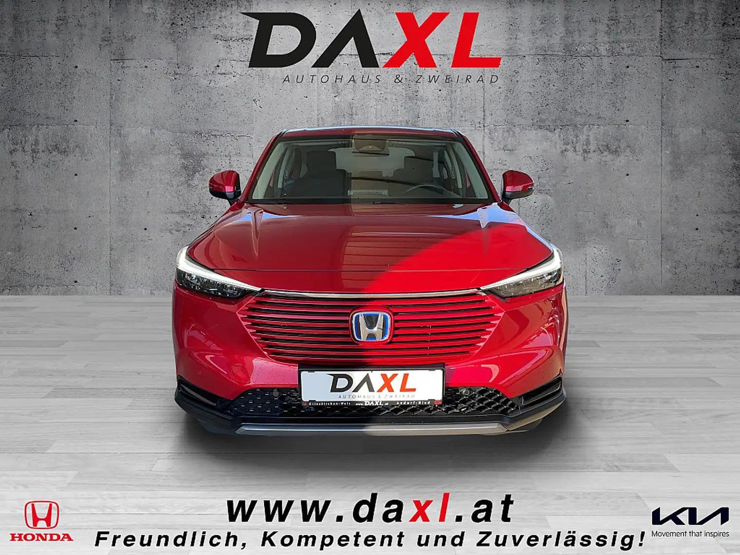 Honda HR-V 1,5 i-MMD Hybrid 2WD Elegance Aut. *VFW* *DAXL ... Rouge - 2