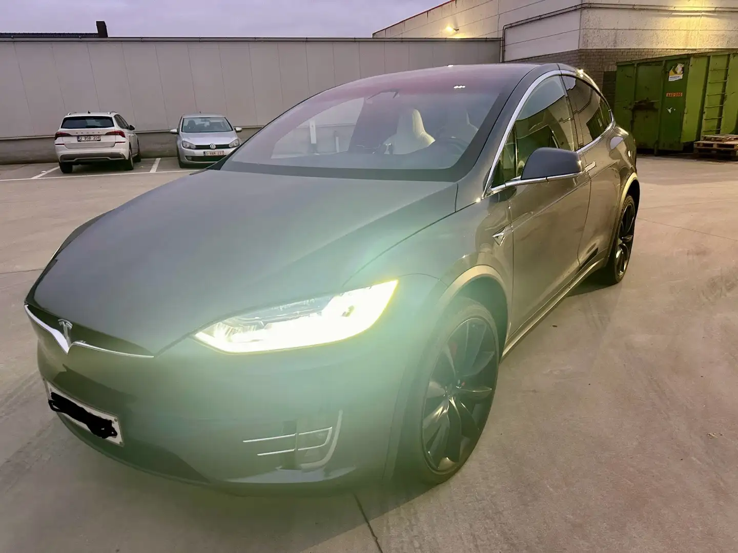 Tesla Model X P100D Ludicrous Perfomance FULL SELF-DRIVE Grijs - 2