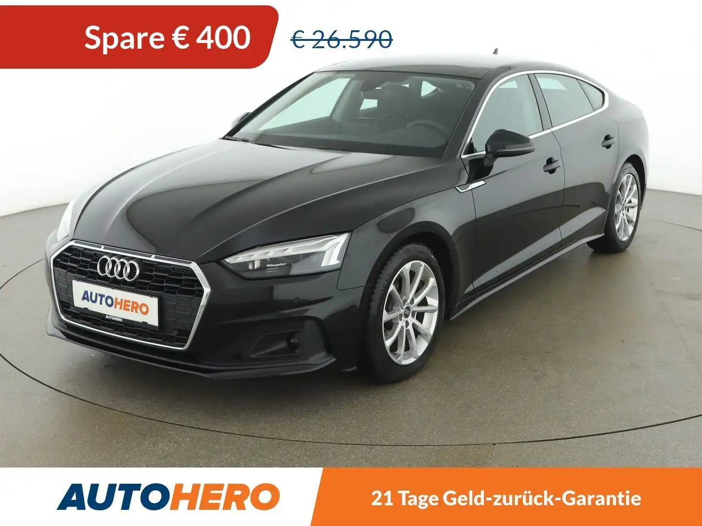 Audi A5 30 TDI Aut. *LED*ACC*SPUR*TOT*CAM* Schwarz - 1