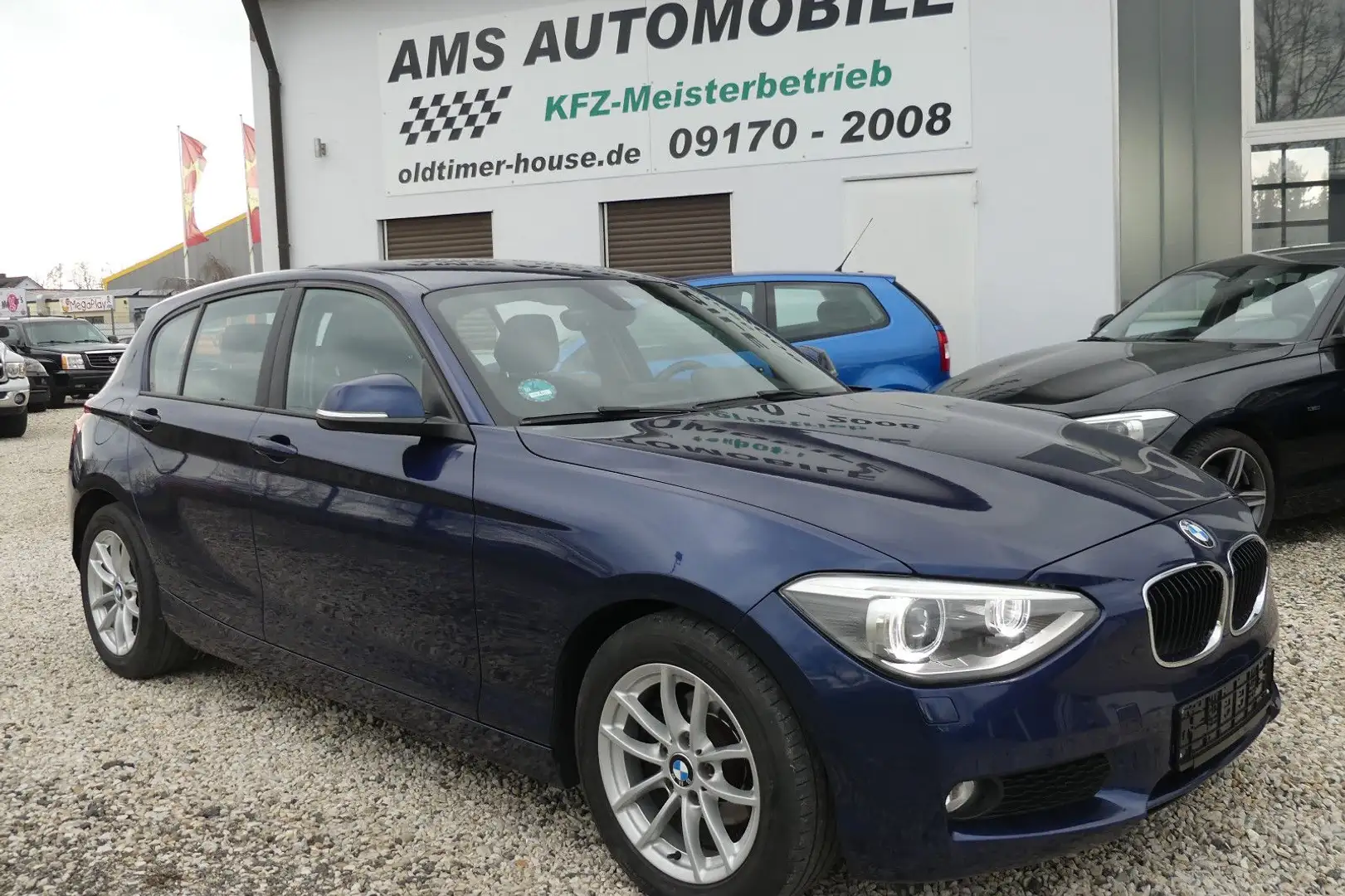 BMW 116 D  5-trg. Eff. Dyn.  Xenon LEDER 6-Gang LED Blau - 1