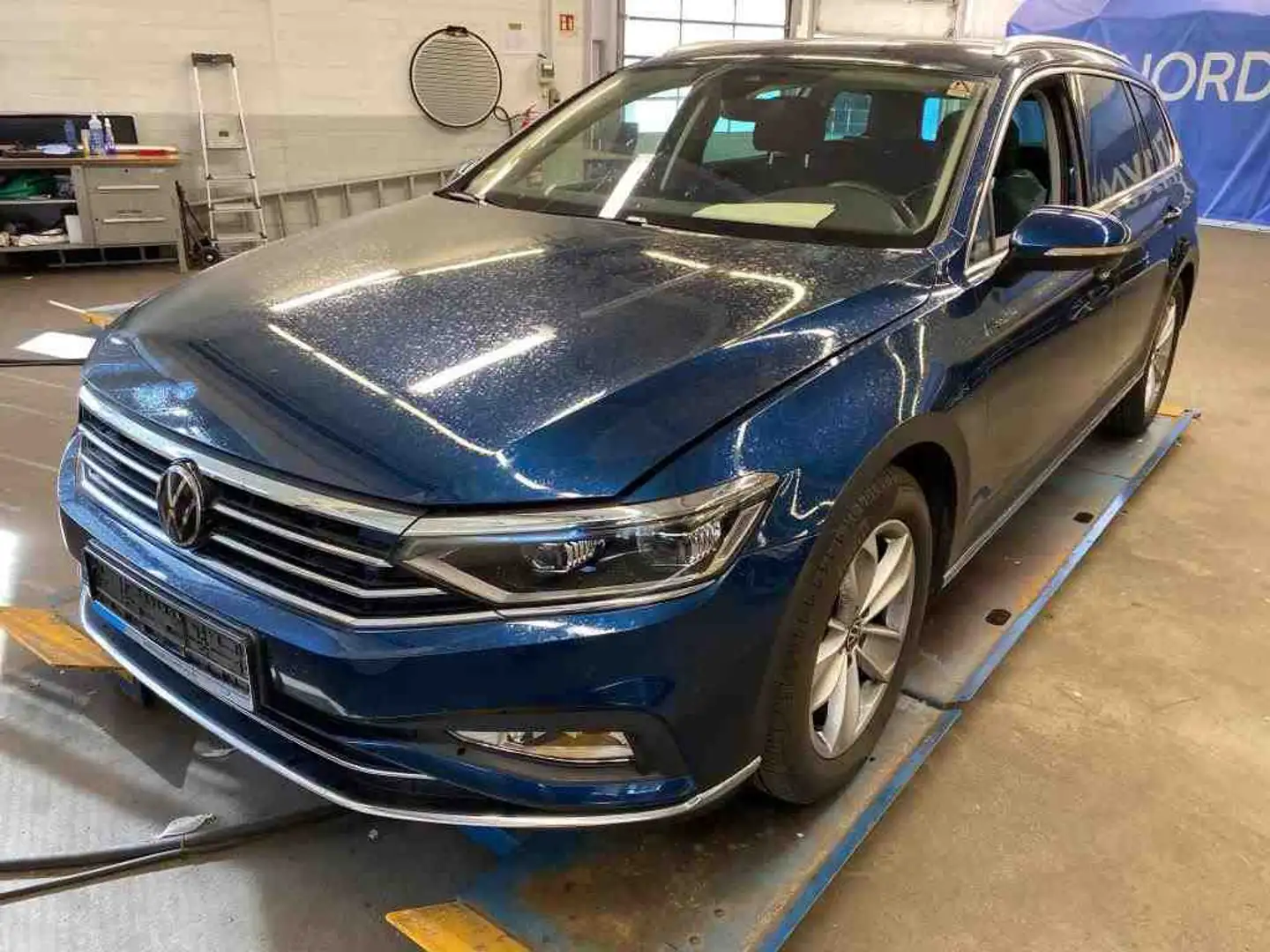 Volkswagen Passat Variant Elegance TDi DSG Matrix/CarPlay Blau - 2