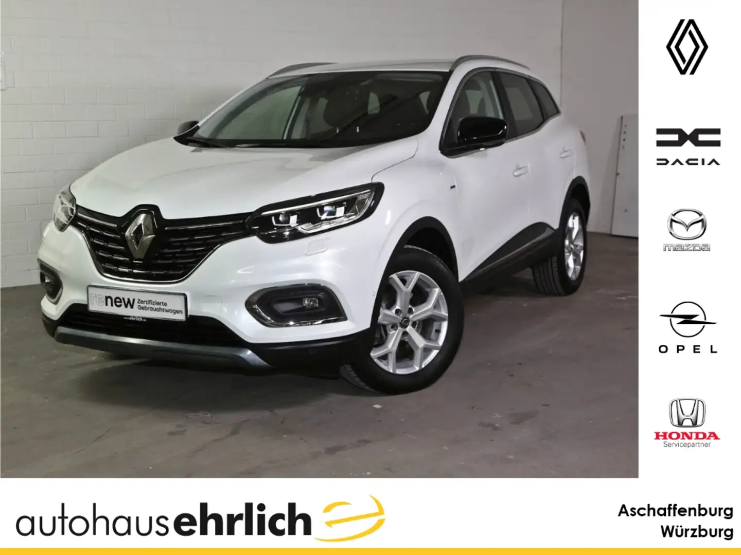 Renault Kadjar Bose Edition 1.3 TCe 160 +Shz.+PDC+Klima+ Wit - 1