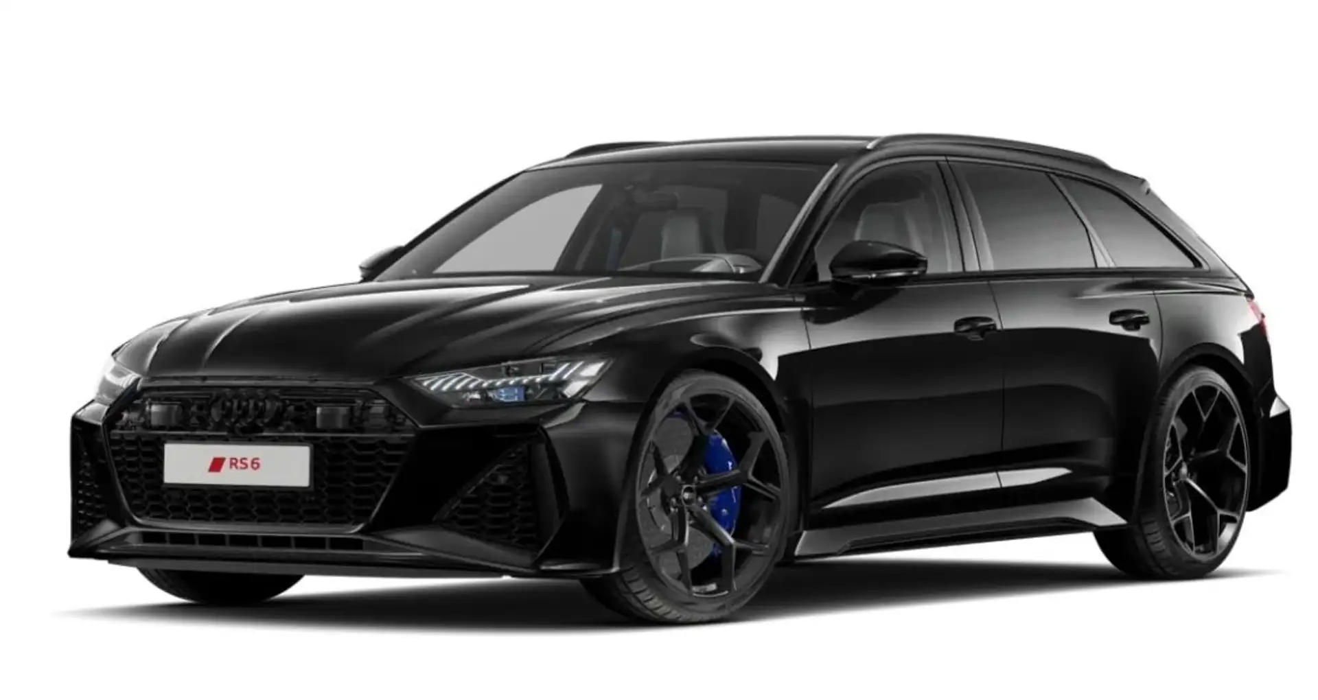 Audi RS6 PERFORMANCE CARBON CERAMIC B&O PANO 25 FULL! Schwarz - 1
