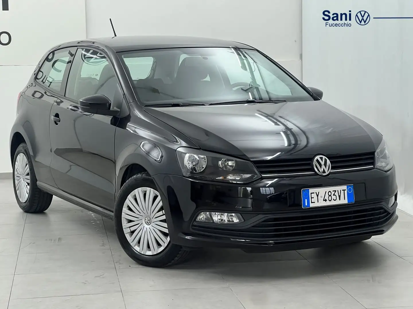 Volkswagen Polo Polo 3p 1.0 mpi Trendline 60cv Noir - 1