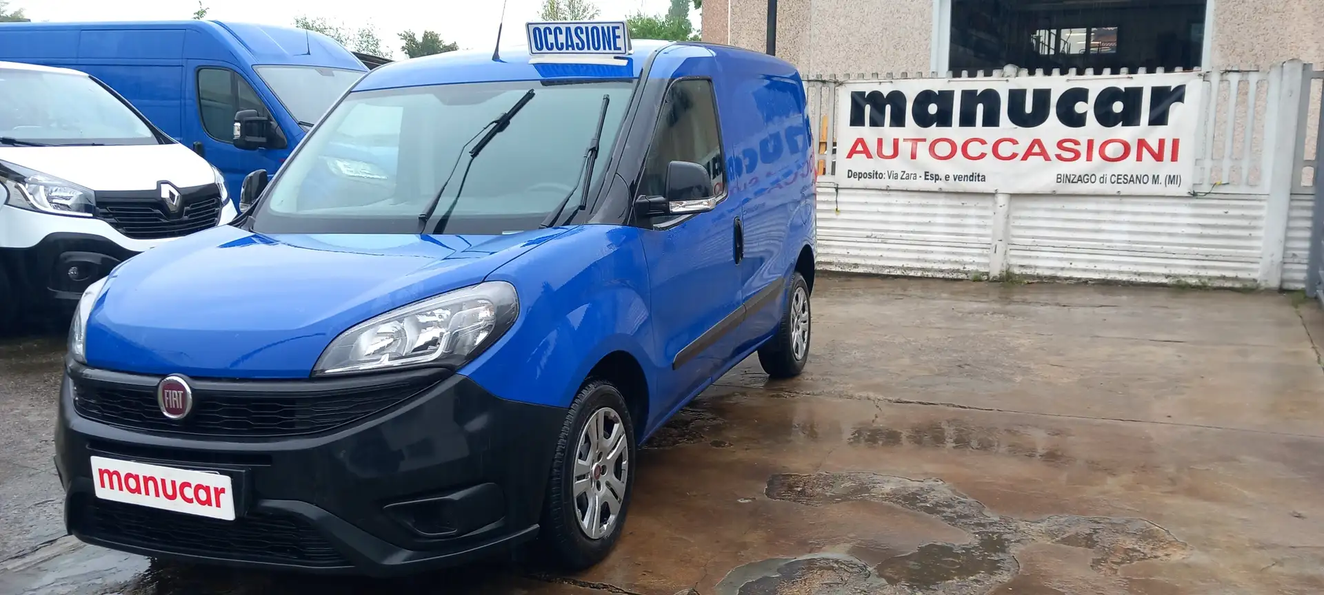 Fiat Doblo 1.6 mjt km 62000  NO MAIL Bleu - 1