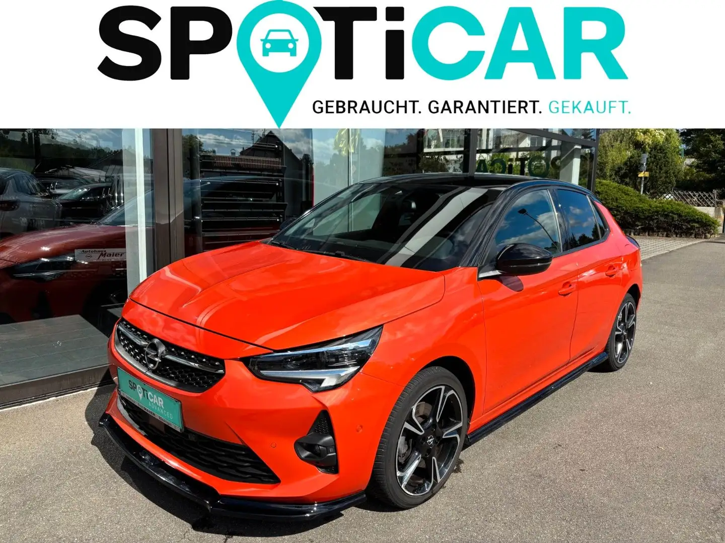 Opel Corsa F GS Line 1.2 MATRIX+BITTER-PAKET+RFK+SHZ Orange - 1