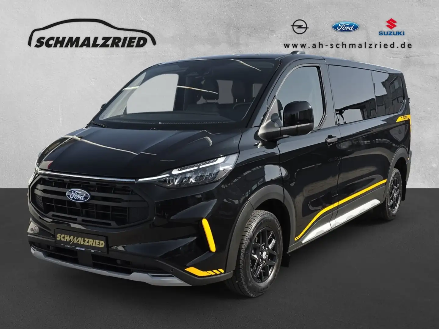 Ford Transit Custom Kombi Trail AWD Automatik AHK Leder Digitales Cock Negro - 1