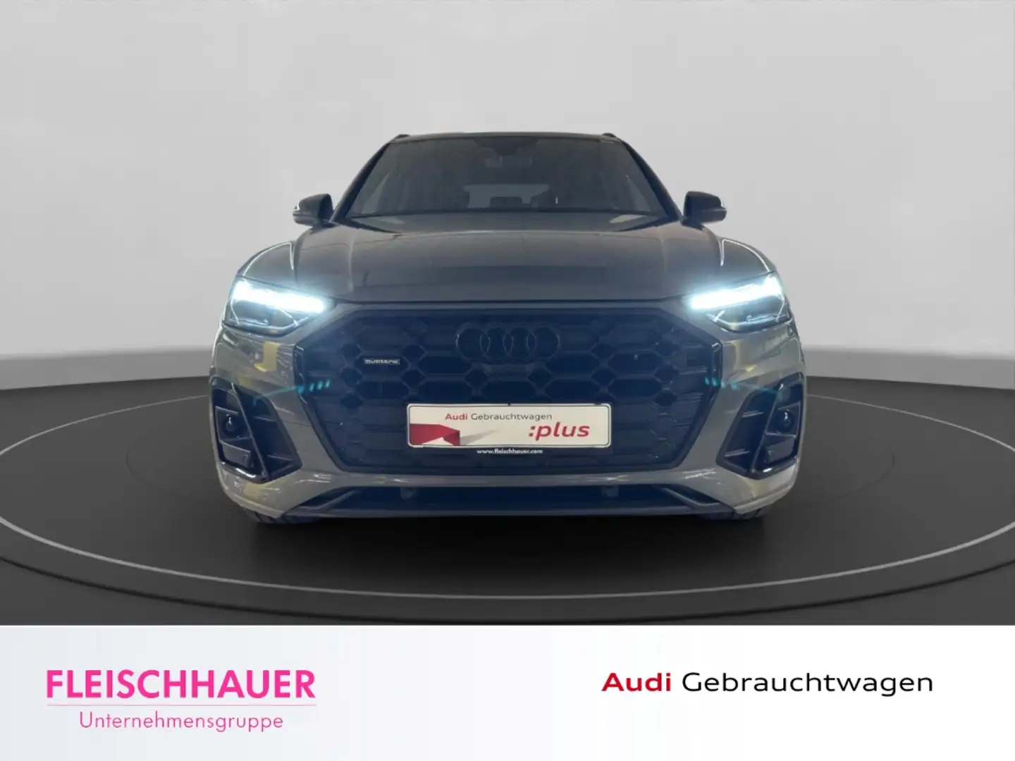 Audi Q5 40 TDI quattro S line MATRIX+PANO+ACC+HUD+360°RFK+ Grau - 2