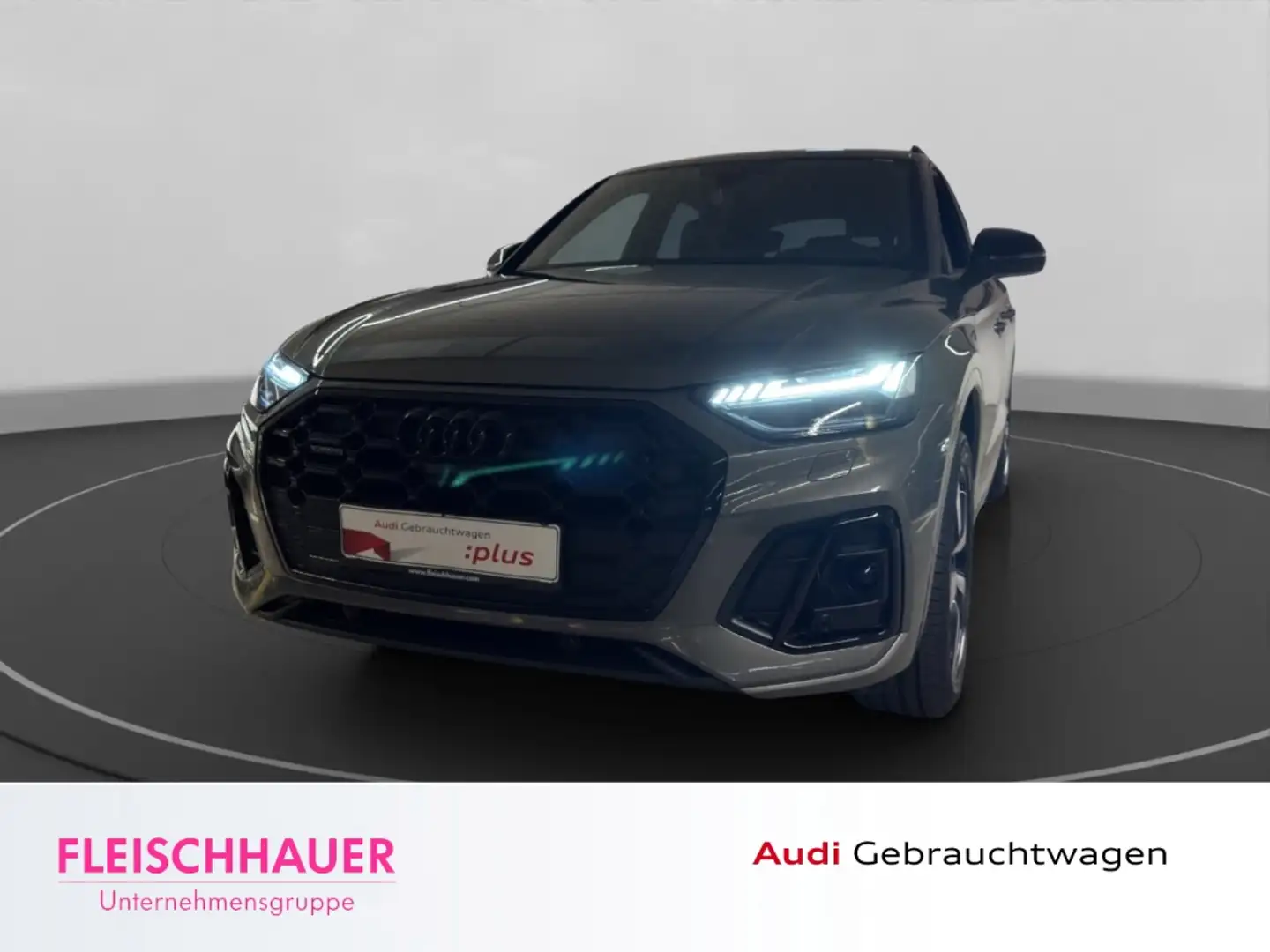 Audi Q5 40 TDI quattro S line MATRIX+PANO+ACC+HUD+360°RFK+ Grau - 1