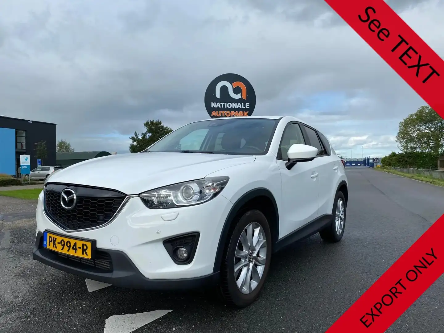 Mazda CX-5 * 2015 * 149 DKM * 2.2D * LEDER * PANO * CLIMA * N Blanc - 1