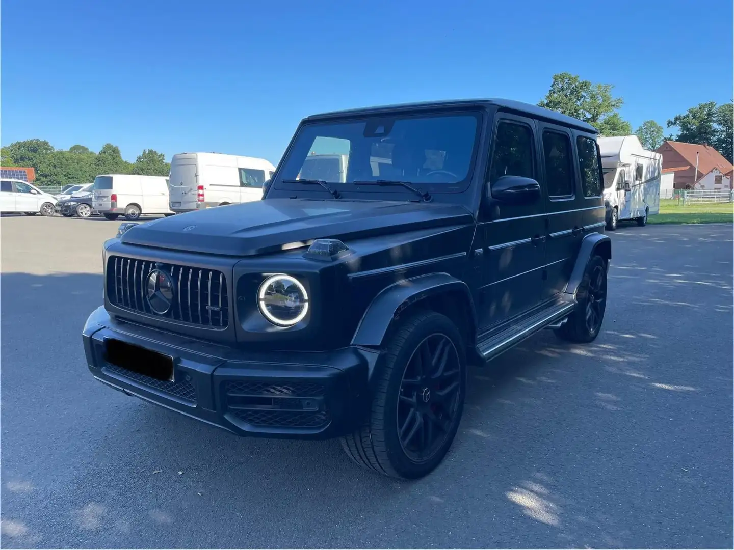 Mercedes-Benz G 63 AMG Night Paket II Carbon TV ACC Burm. 1.HD Black - 1