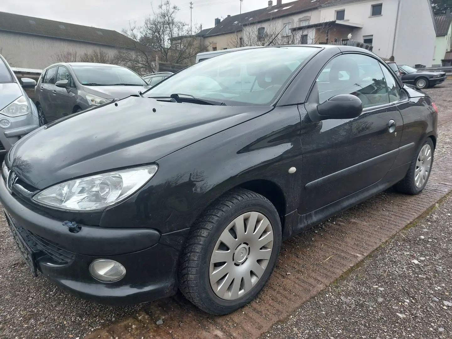 Peugeot 206 206 CC 135 Platinum ALÜ,LEDER,KLIMATRONIK Schwarz - 1