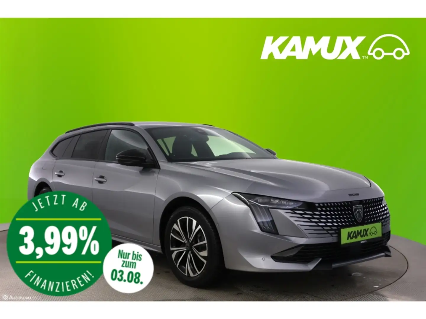 Peugeot 508 1.5 BHDI SW Aut.Allure Pack+LED+NAVI+VIRTUAL Grau - 1
