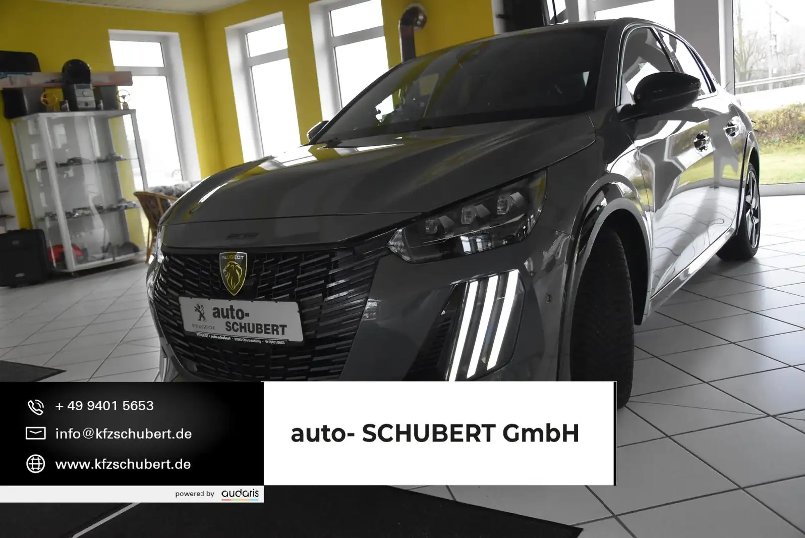 Peugeot 208 Hybrid 136 GT Grau - 1