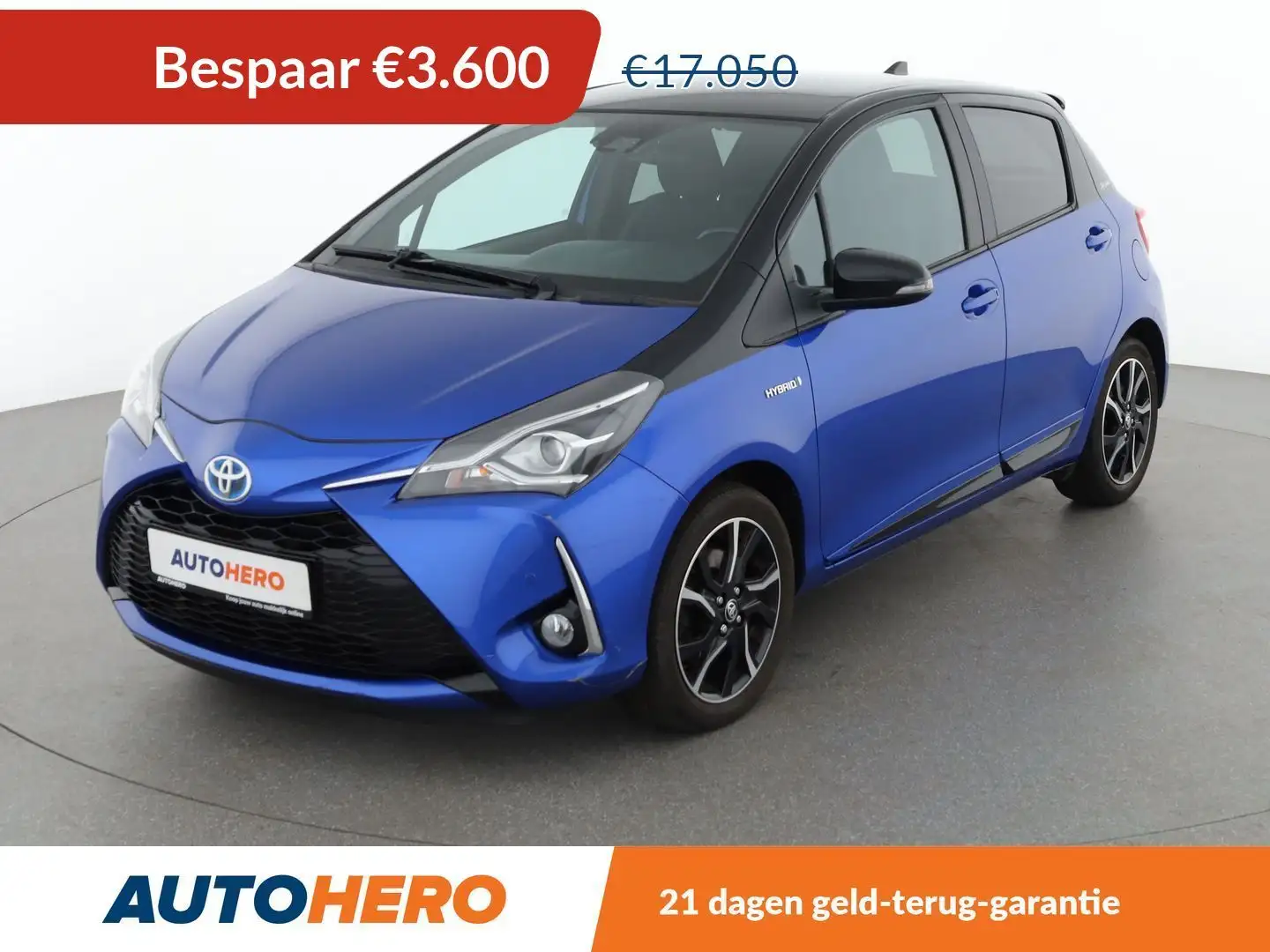 Toyota Yaris 1.5 Hybrid Style Selection Bleu - 1