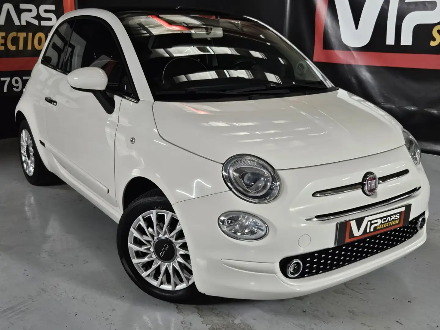Fiat 500 Pequeño Manual de 3 Puertas Blanco - 1