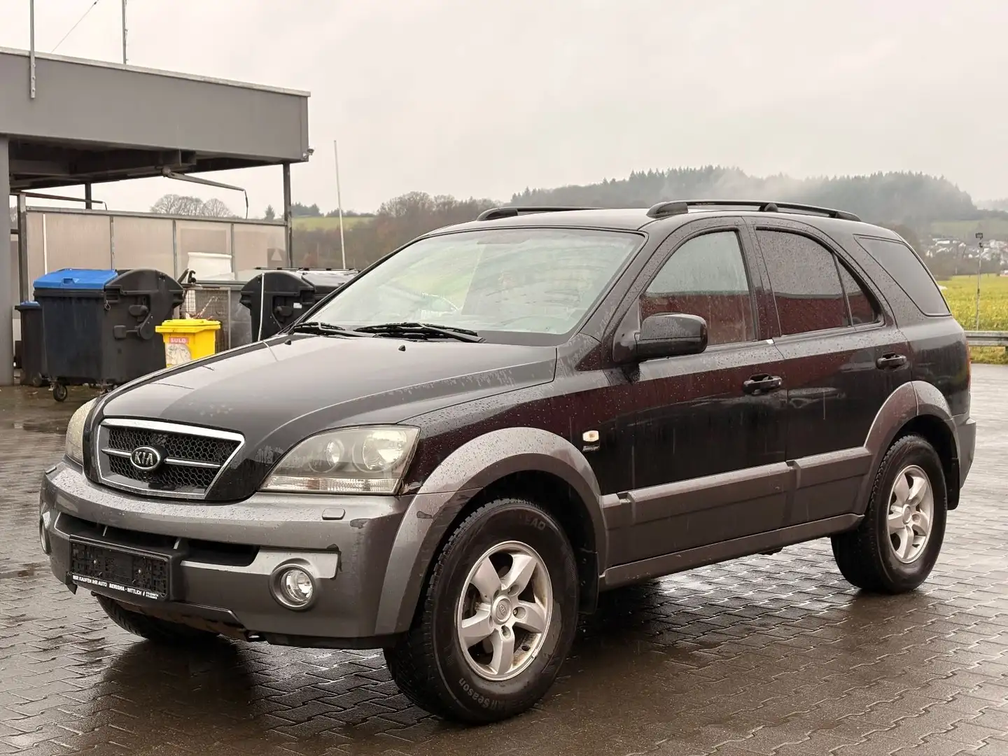 Kia Sorento 2.5 CRDi EX 4x4 Klima 2Hand AHK Leder Schwarz - 1