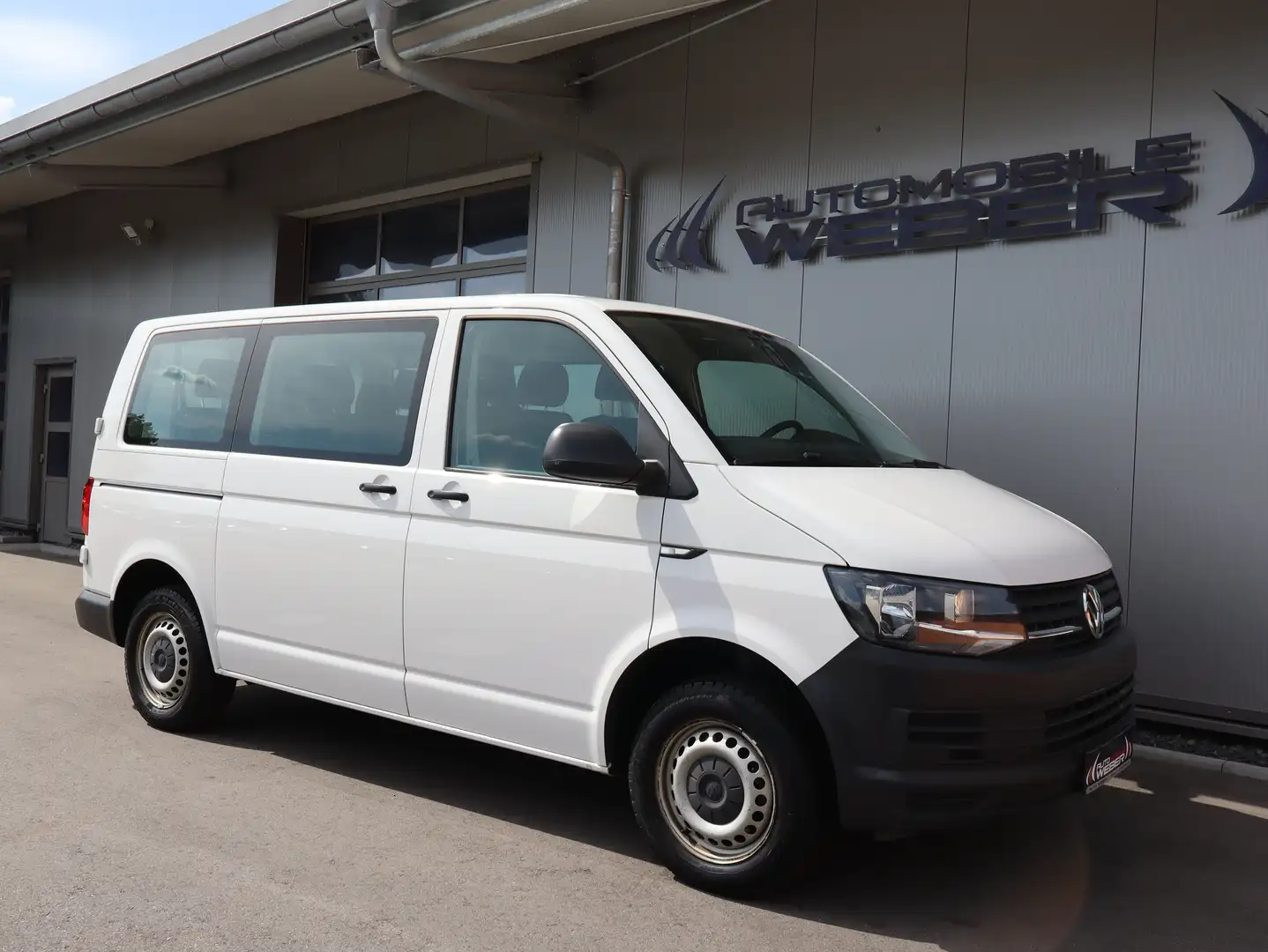 Volkswagen T6 Transporter 2.0 TDI Kasten-Kombi *9-SITZER*KLIMA*USB* Weiß - 1