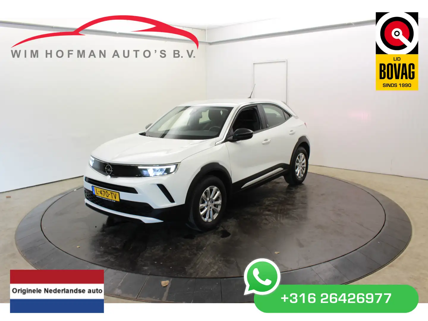 Opel Mokka-E Edition 50-kWh Adap Cruise Control NAP Wit - 1
