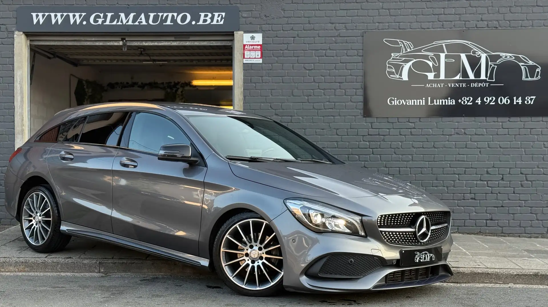 Mercedes-Benz CLA 180 CLA 180 BREAK * PACK AMG LINE * GARANTIE 12 MOIS Grey - 2