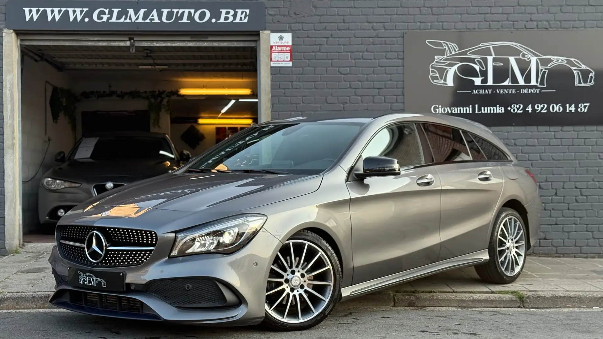 Mercedes-Benz CLA 180 CLA 180 BREAK * PACK AMG LINE * GARANTIE 12 MOIS Grey - 1