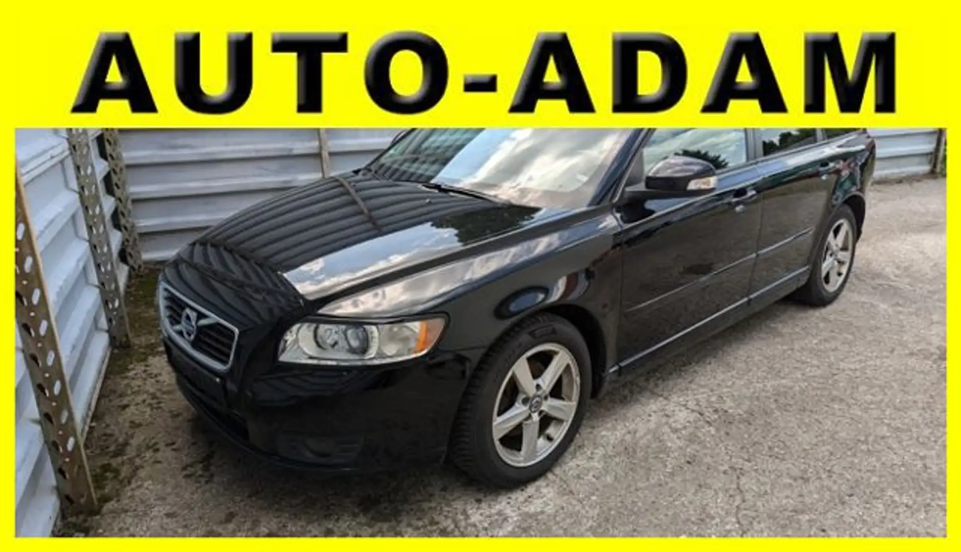 Volvo V50 Kombi 1.6 D Business Edition*Motor klappert* Schwarz - 1