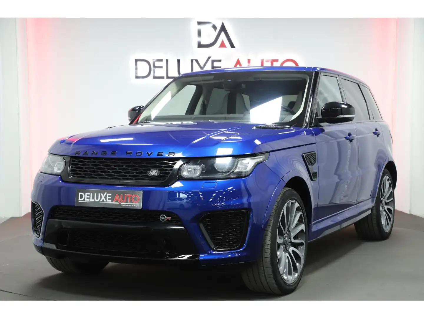 Land Rover Range Rover Sport II 5.0 V8 SVR 550 Supercharged BVA8 - VENDU SANS G Bleu - 1