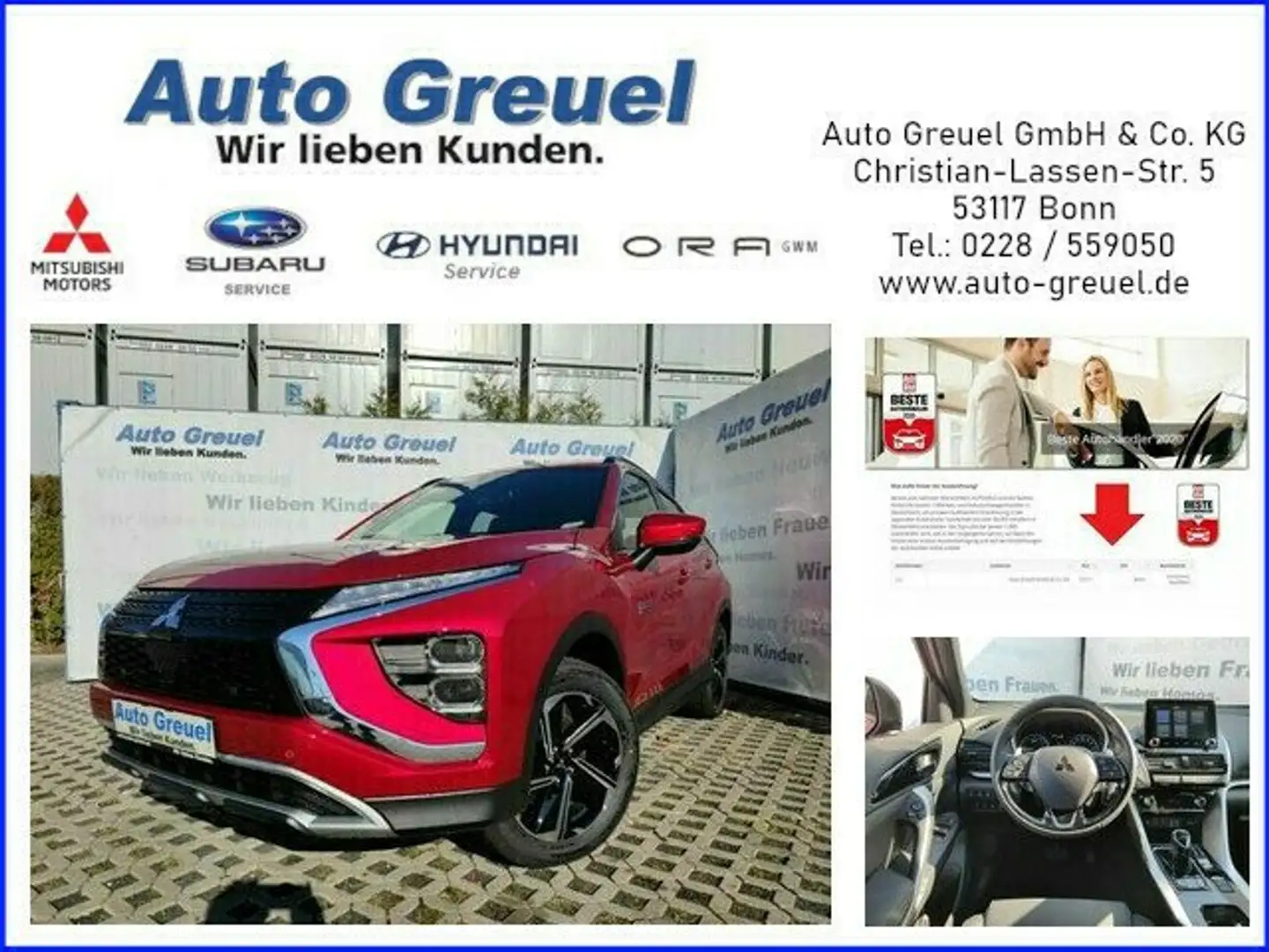 Mitsubishi Eclipse Cross Plus Select Hybrid 4WD Rot - 1