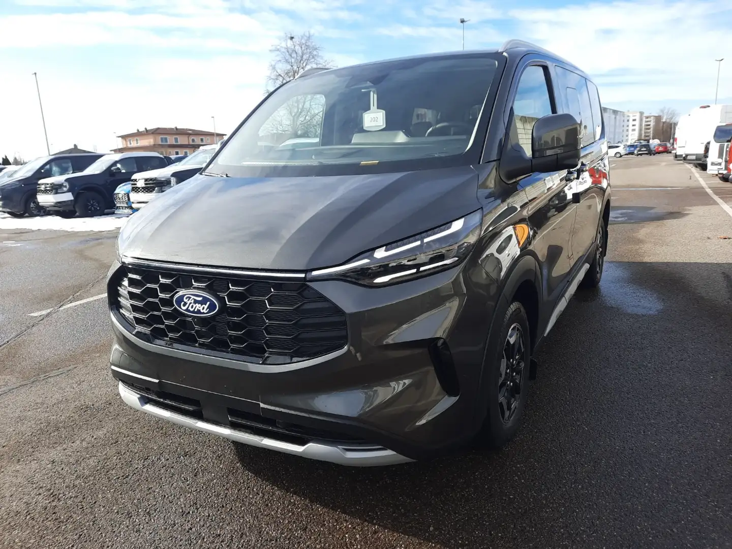 Ford Tourneo Custom 2.0l 320 L1 Active 0% FIN Gris - 2