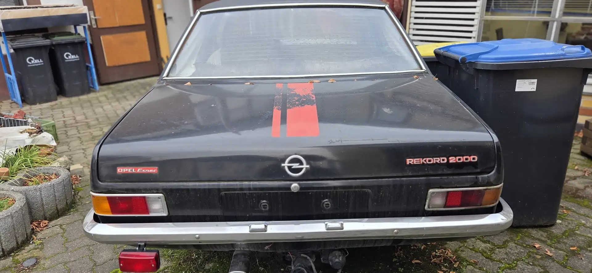 Opel Rekord 2000 Negro - 2
