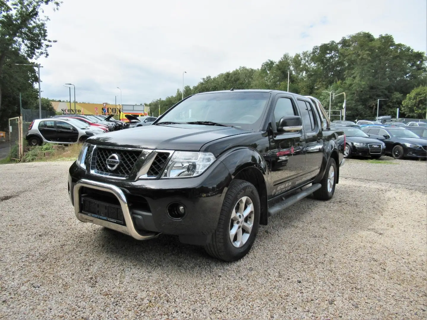 Nissan Navara Pickup DoubleCab*Klimaaut*SZH*LMF*TÜV*TOP Schwarz - 1