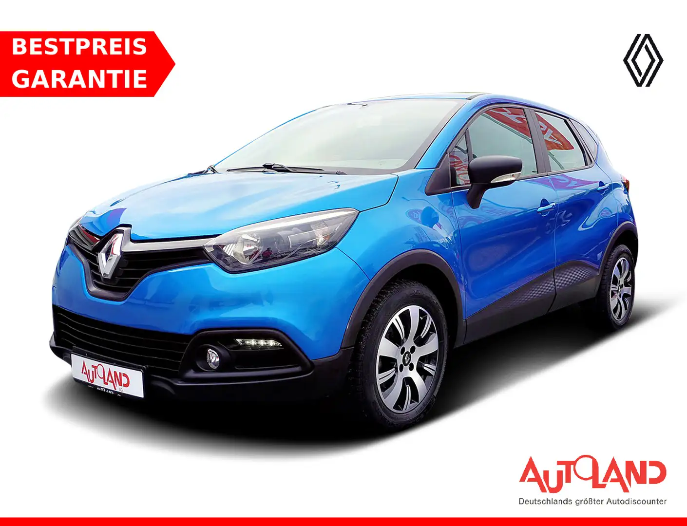 Renault Captur 1.2 TCE Klima Tempomat USB AUX Bluetooth Blau - 1