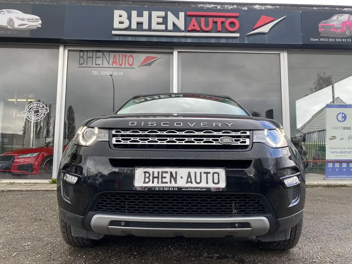Land Rover Discovery Sport 2.0 TD4 HSE/CUIR BEIGE/NAVI/CAMERA/LED/ Zwart - 2