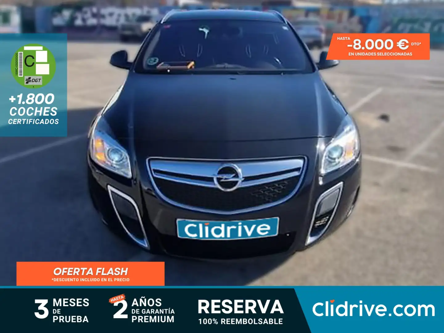Opel Insignia Sports Tourer 2.8 V6 Turbo OPC Negro - 1