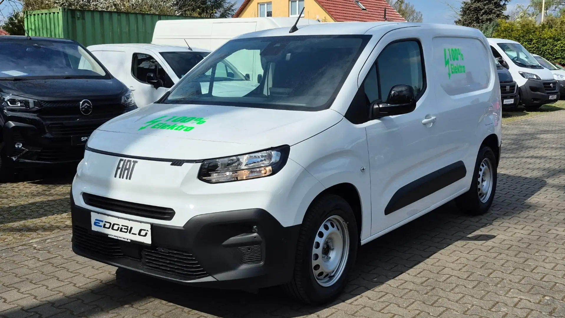 Fiat E-Doblo L1 Kawa 50kWh 100kW Serie 2 Weiß - 1