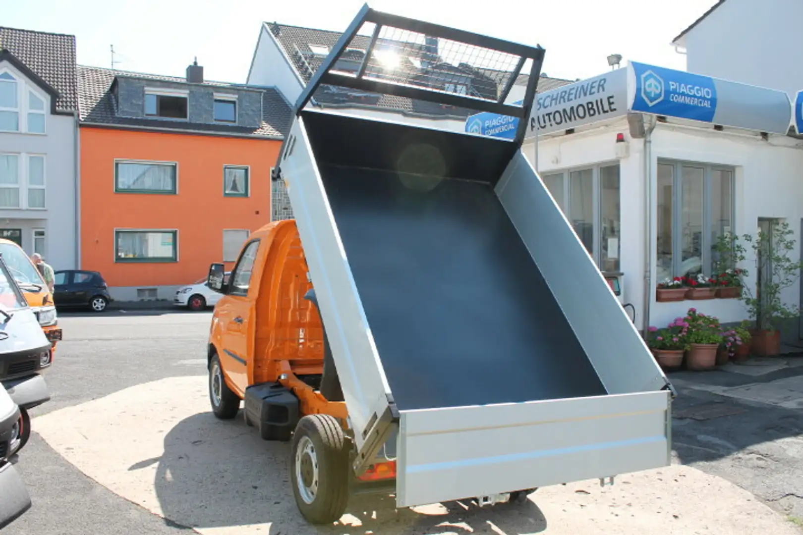 Piaggio Porter NP6 Kipper 220 Klima 2025 SOFORT !!! Orange - 2