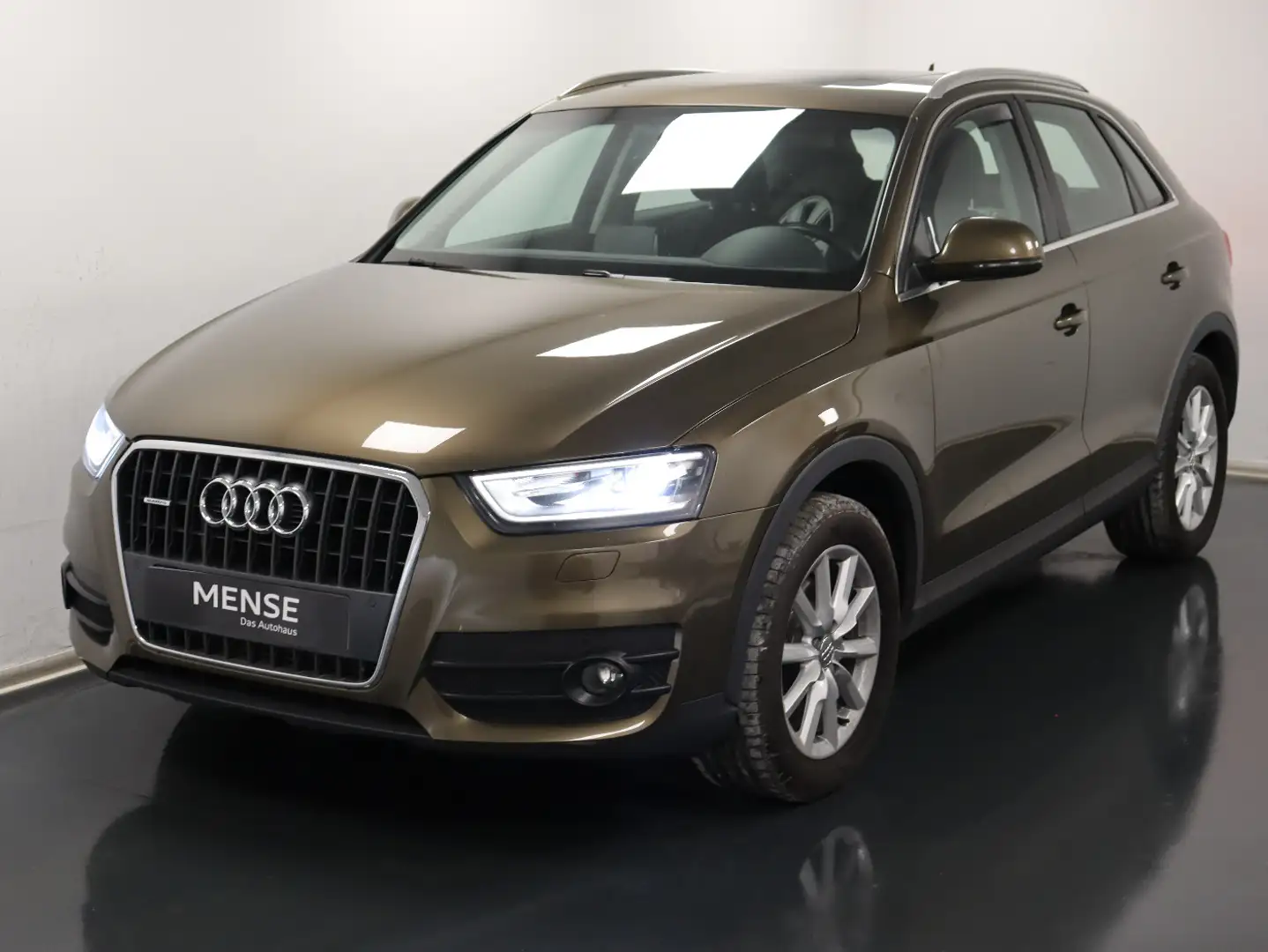 Audi Q3 2.0 TDI quattro S tronic Pano|Navi|Xenon|PDC Marrón - 2