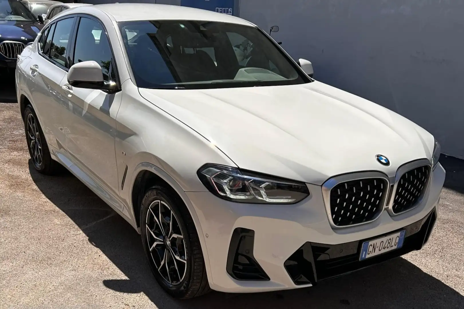 BMW X4 X4 G02 2021 xdrive20d mhev 48V Msport auto Bianco - 2