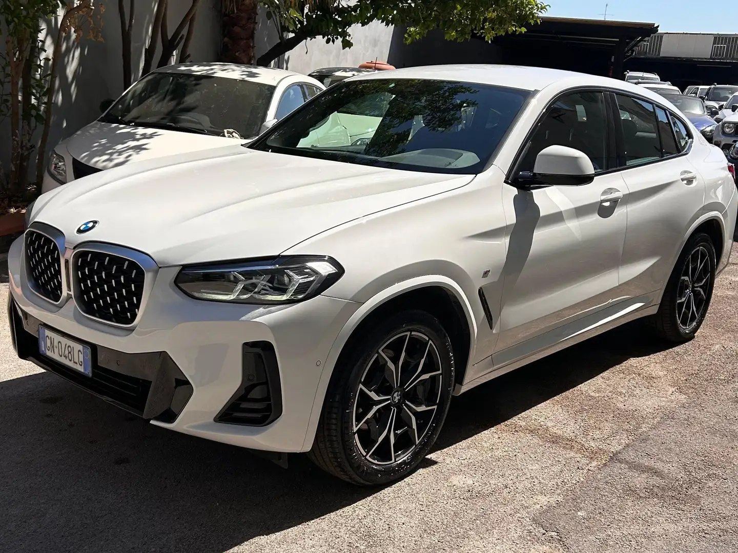 BMW X4 X4 G02 2021 xdrive20d mhev 48V Msport auto Bianco - 1