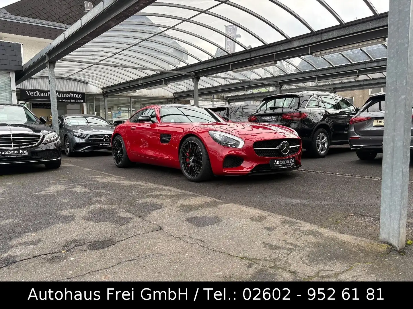 Mercedes-Benz AMG GT COUPE*DEUTSCHES-FZG*PANO*NO OPF*KAMERA* Rot - 2